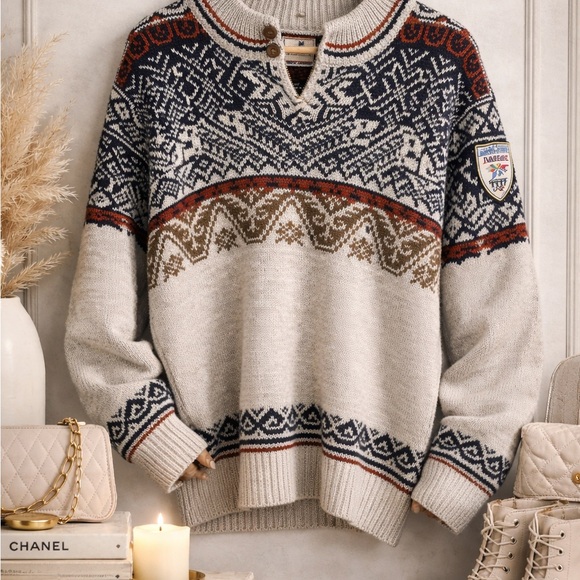 Dale of Norway Sweaters - Dale of Norway Nagano 1998 Olympic Sweater NWT Nordic Ski Wool Made in Norway